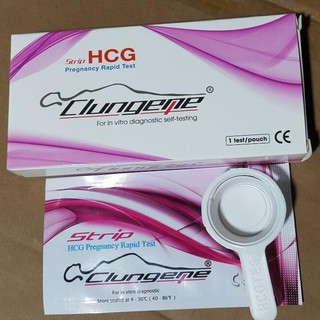 Que thử thai siêu nhanh Germany cốc chống tràn, bản to 4,5mm