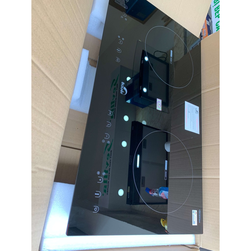 Bếp Từ Đôi Bauer BE 326SS ✅ -Bếp từ inverter chính hãng, Bảo hành 3 năm