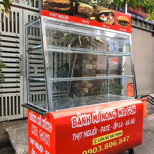 Xe bánh mì 1m4