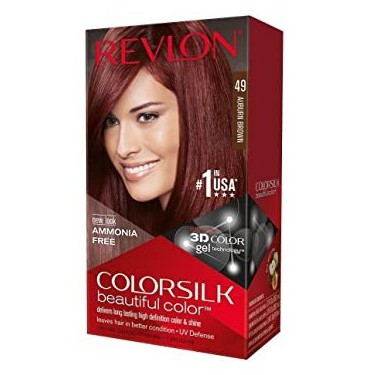 Thuốc nhuộm Revlon Color Silk Beautiful 3D Color số 49 nâu ánh đỏ