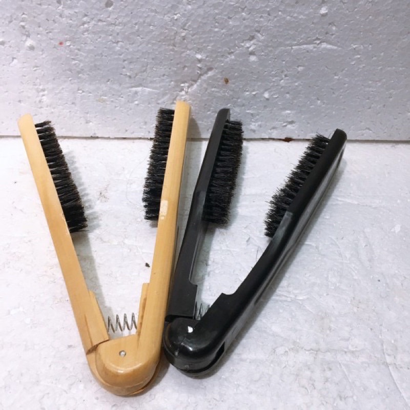 Kẹp gỗ và nhựa hỗ trợ khi duỗi ,ép tóc chống nhiệt