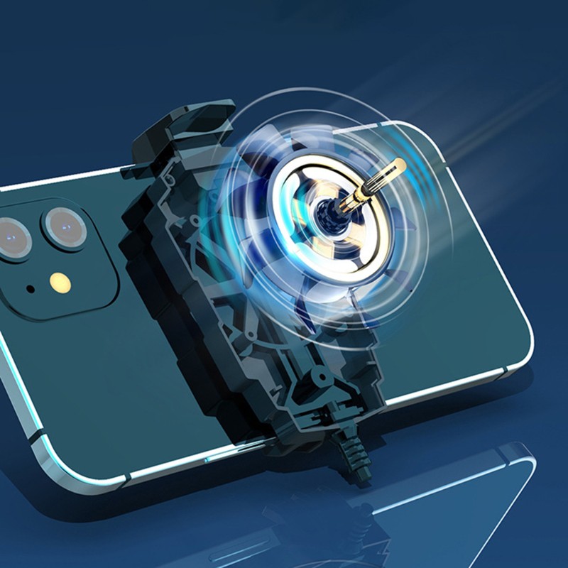 Máy làm mát tản nhiệt có thể sạc lại để chơi game
tiện dụng cho điện thoại cỡ 4.7-7.5 inch