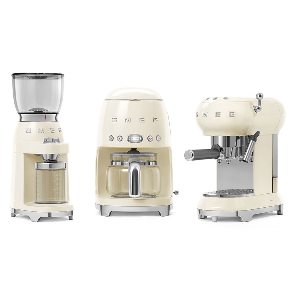 Máy pha cafe Espresso SMEG ECF01CREU màu kem