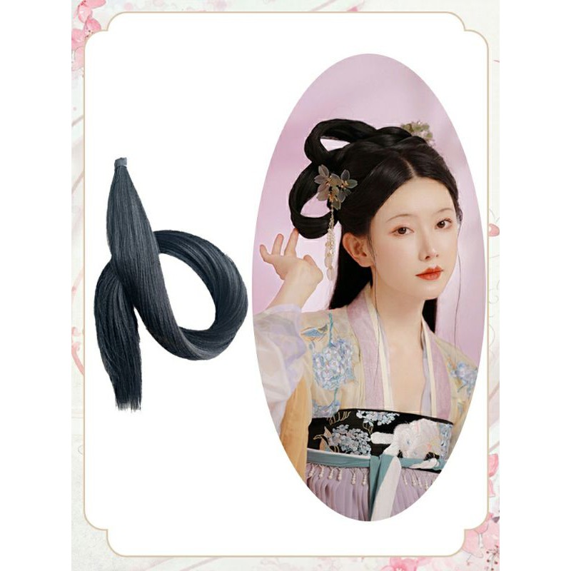 tóc giả tạo kiểu tóc cosplay cổ trang