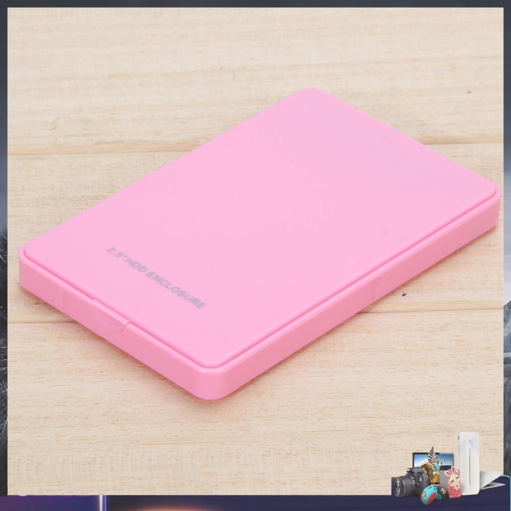 Hộp Đựng Ổ Cứng Ngoài Hdd 2.5in Usb 2.0 Sata Hd Ốp