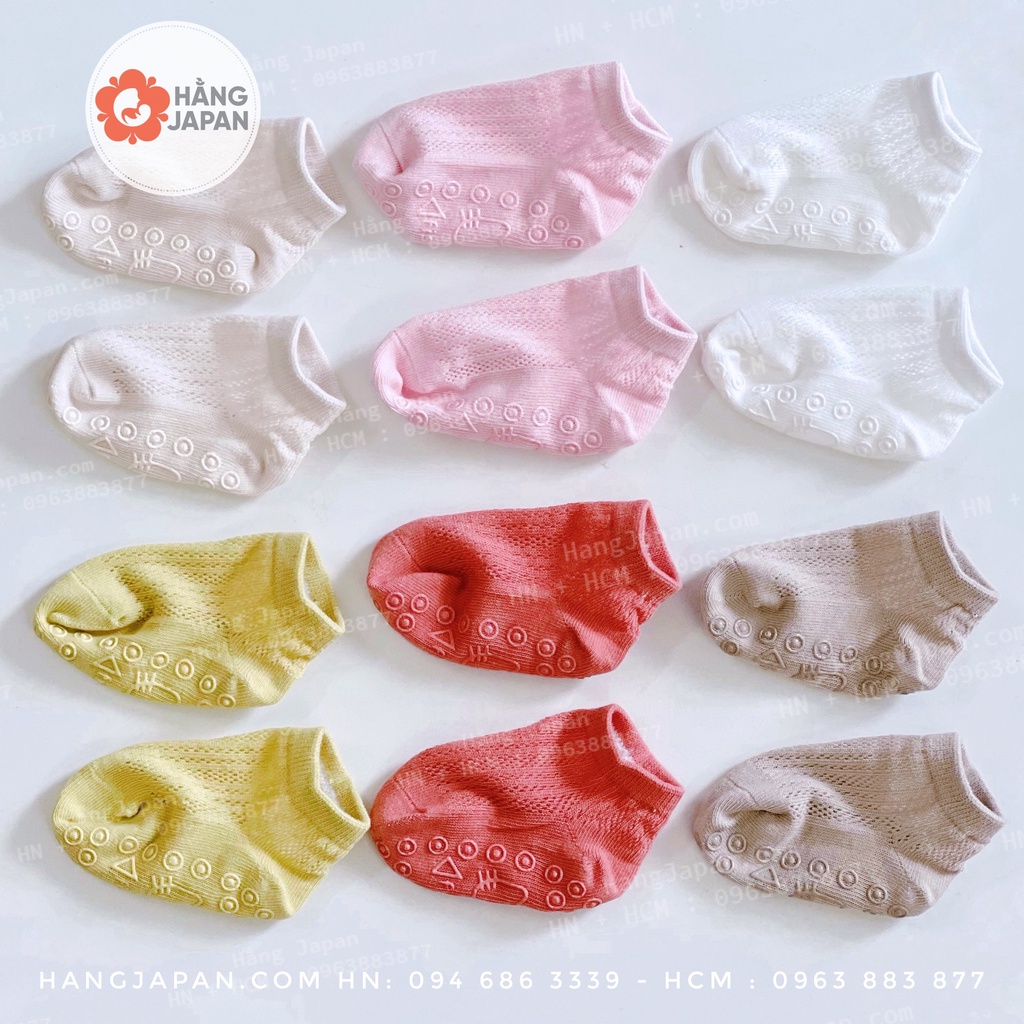 Set 3 tất lưới Nemo Baby hàng cao cấp cho bé 0-2 tuổi