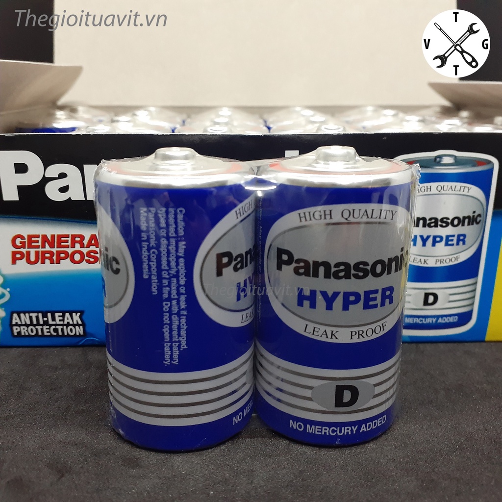 Pin trung C, pin đại D HYPER Panasonic chính hãng