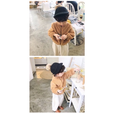 Áo khoác Lông cho bé trai bé gái từ 8-20kg, hàng lông mềm không rụng sợi