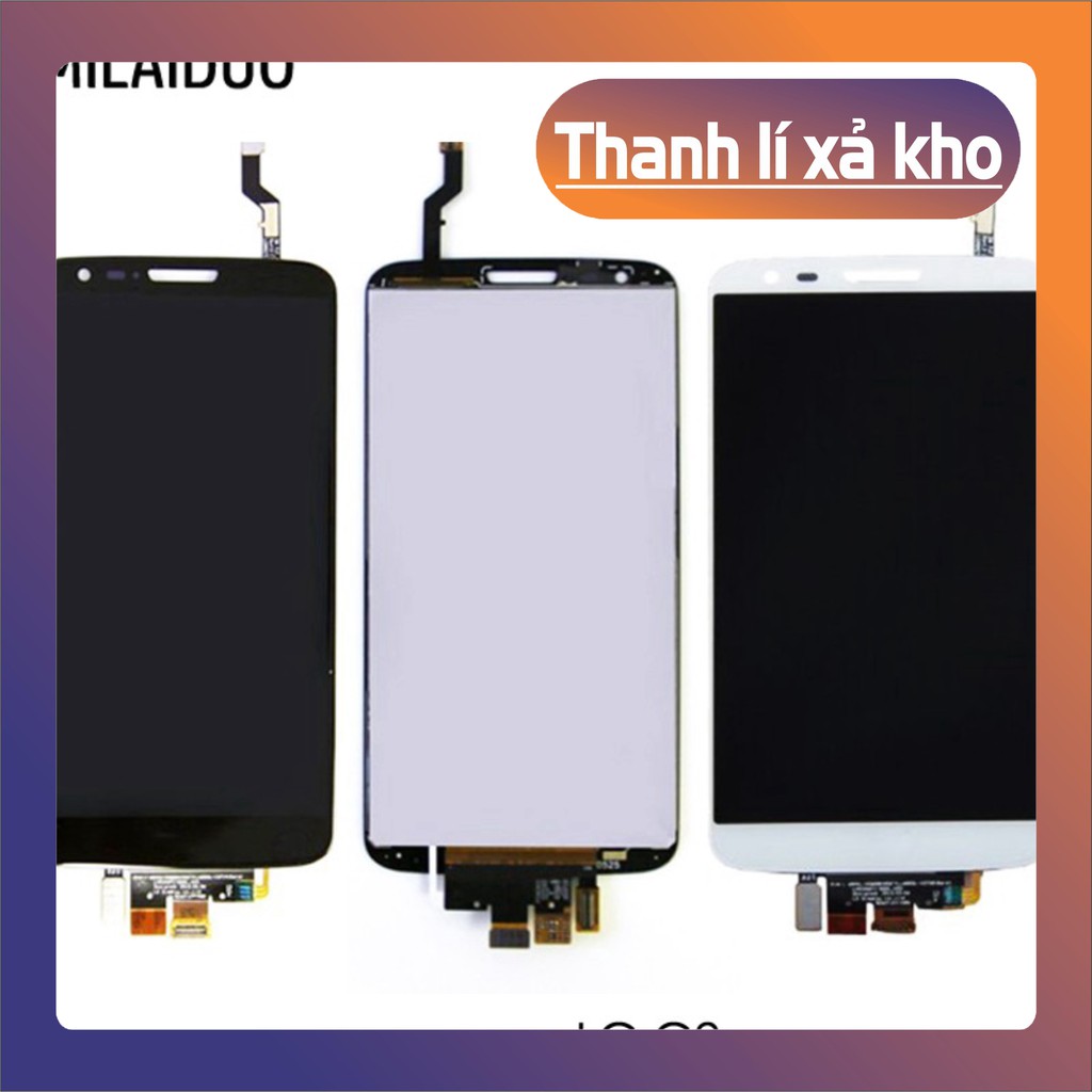 (THANH LÝ)  LCD Display For LG G2 D802 D800 Touch Screen Digitizer Assembly Replacement Black White No/with Frame