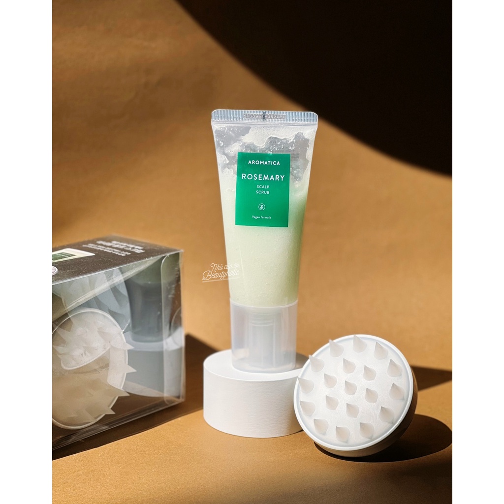 Tẩy da chết da đầu AROMATICA ROSEMARY SCALP SCRUB