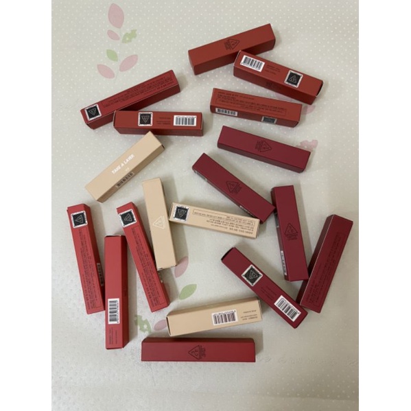 Son kem 3CE - Velvet Lip Tint - Icing Coral