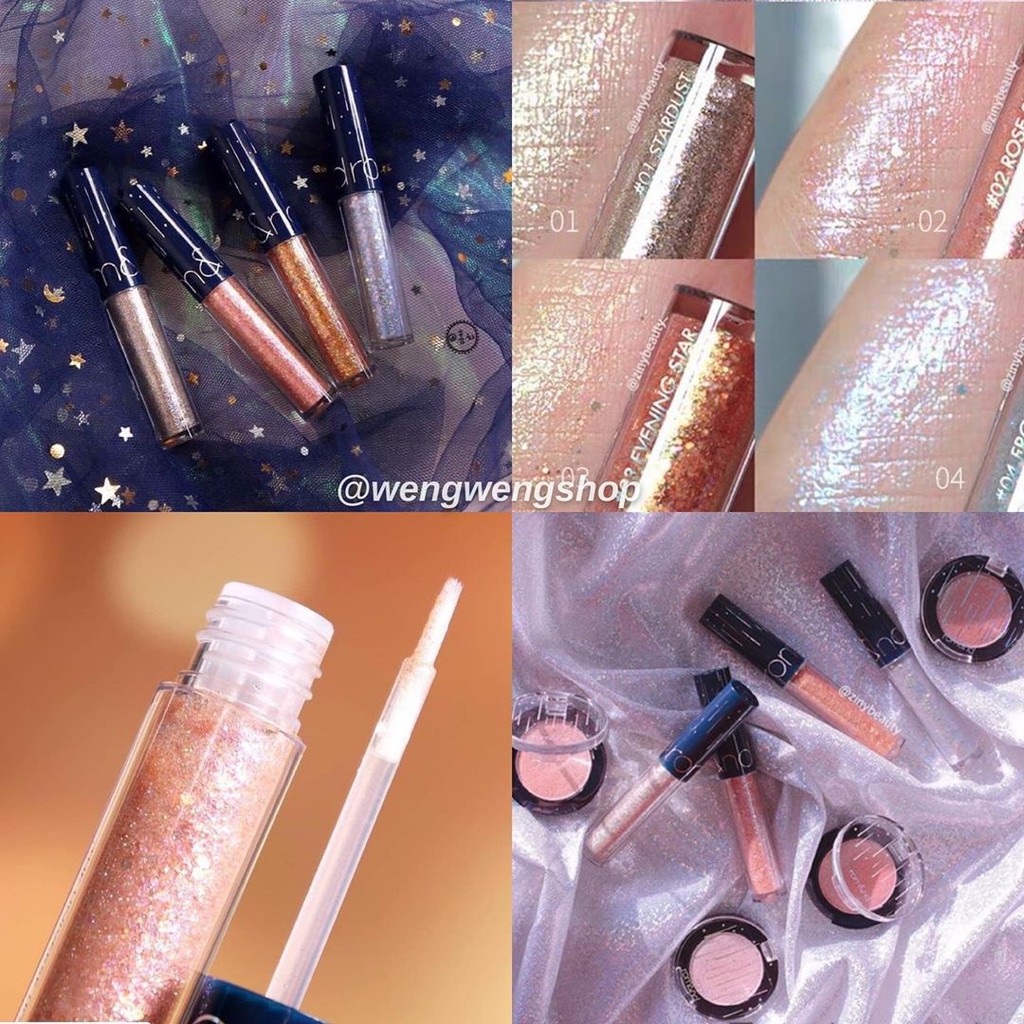 Nhũ mắt dạng lỏng Romand The Universe Liquid Glitter