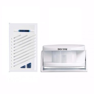 Chuông báo khách cảm ứng hồng ngoại không dây DC-287B DECOM