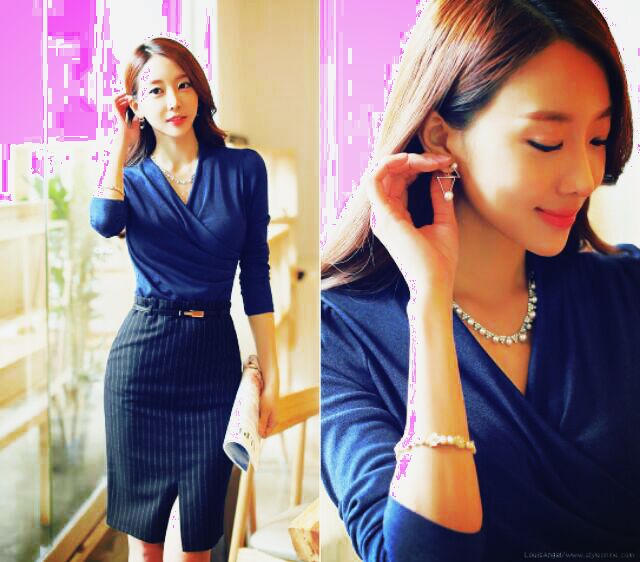 CHÂN VÁY BÚT CHÌ SOC XANH XE TRƯƠĆ LƯNG CAO THÍÊT KÊ@@ | BigBuy360 - bigbuy360.vn