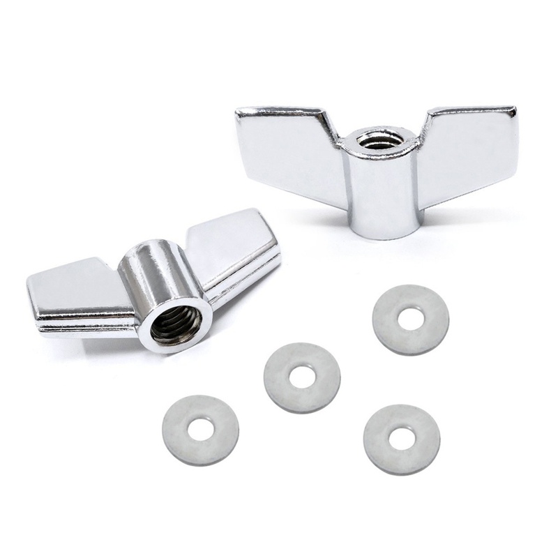 Set 12 Đai Ốc Cánh Đứng Chũm Chọe Bền Bỉ Tháo Gỡ Nhanh