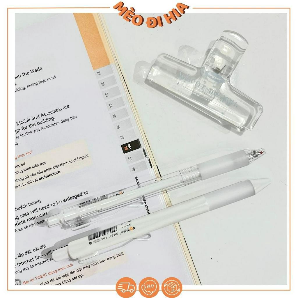 BÚT GEL MỰC ĐEN DOMI DM-911 NGÒI 0.5MM