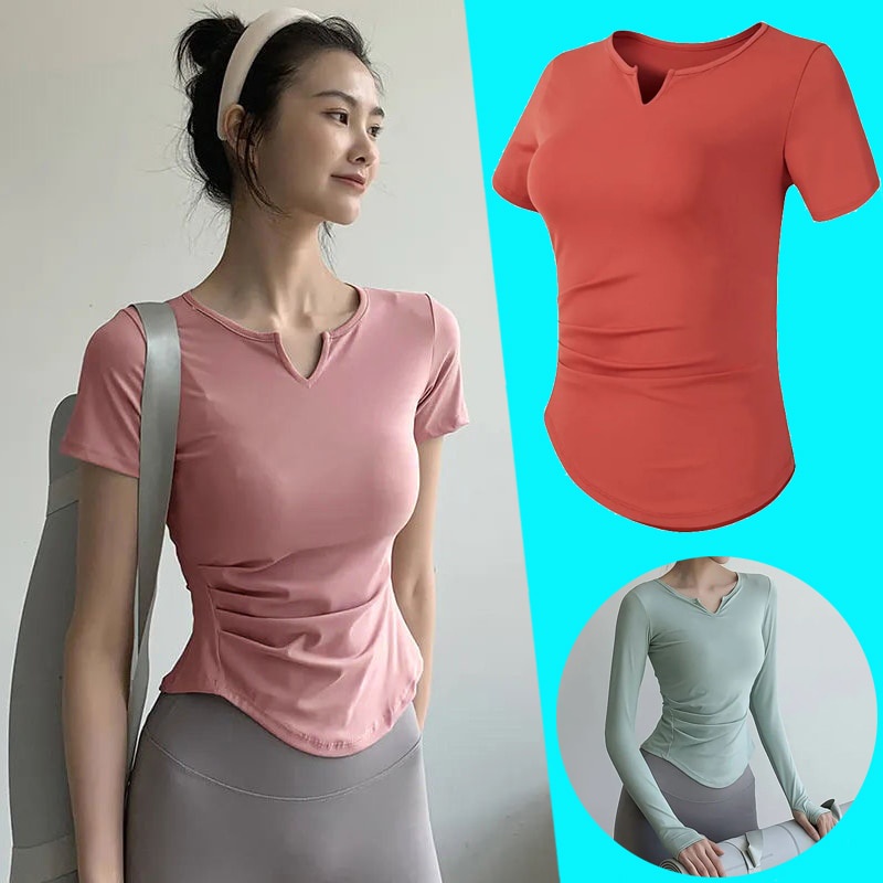 Áo Thun Thể Thao Tay Dài Chất Liệu Thấm Hút Khô Ráo Nhanh Chóng