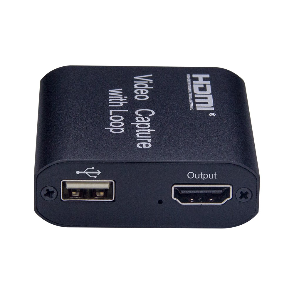 Capture Card HDMI to USB 3.0 Capture Card Recorder Box Device for Live Streaming Video Recording