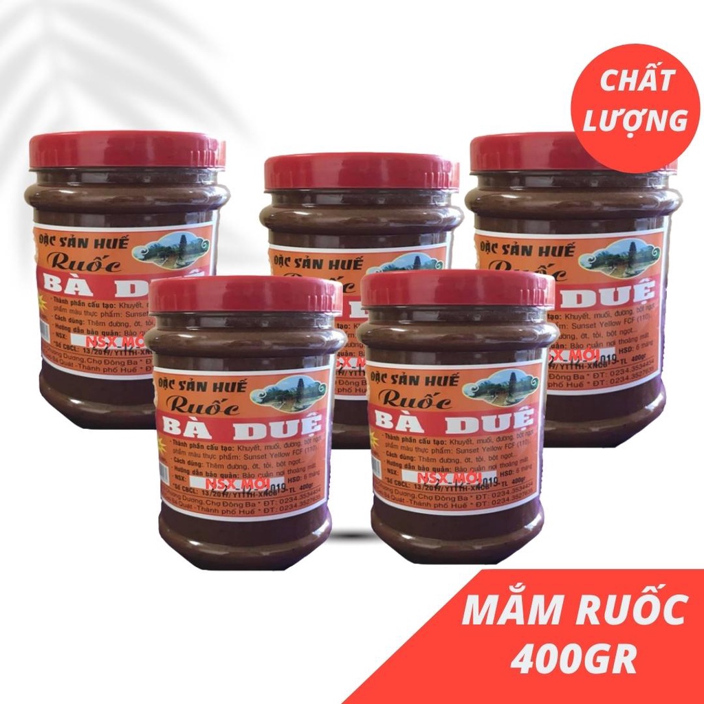 Mắm Ruốc Bà Duệ Huế - Gia Vị Nấu Bún Bò Xào Thịt – Nước Chấm Xoài