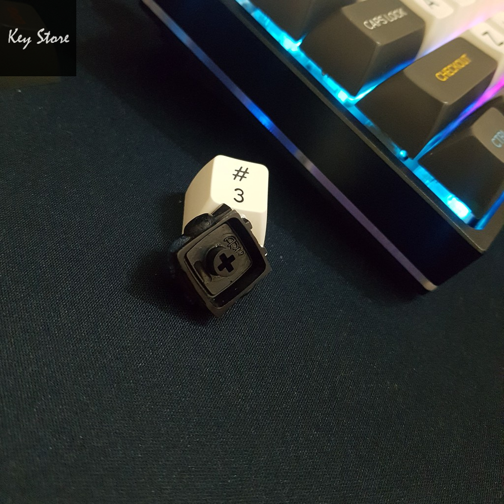 Nút bàn phím cơ artisan keycap sirius màu xanh navy