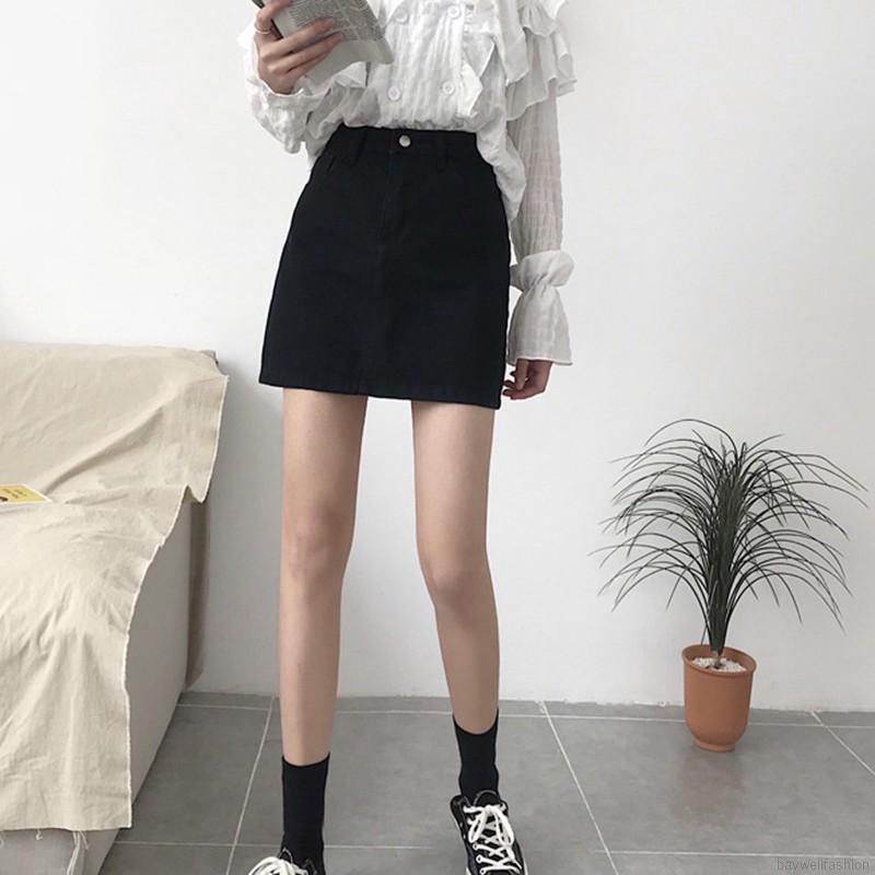 [Baywellfashion]Chân Váy Jean Chữ A Thời Trang Nữ | BigBuy360 - bigbuy360.vn