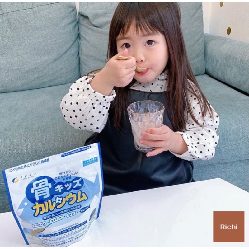 Bột Bon's Calcium For Kids Fine - Canxi cá tuyết