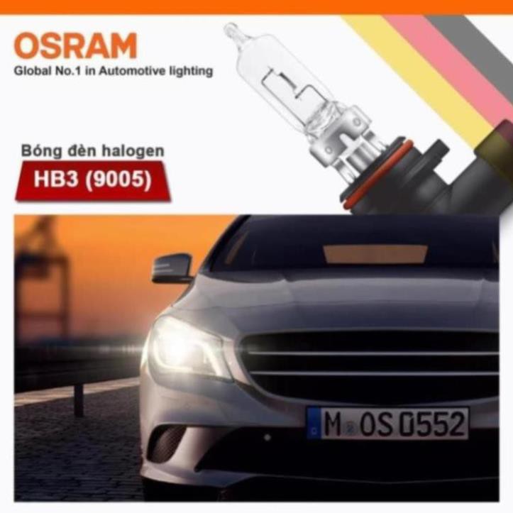 Bóng đèn halogen OSRAM ORIGINAL HB3 12v 60w (chân cong)