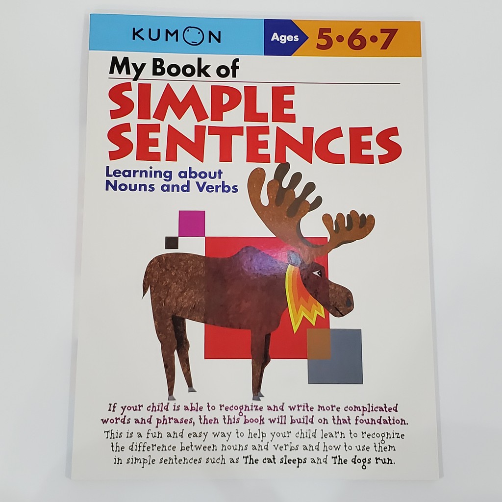 [Đồ chơi giáo dục] Bộ Kumon dành cho bé 5-6-7 tuổi