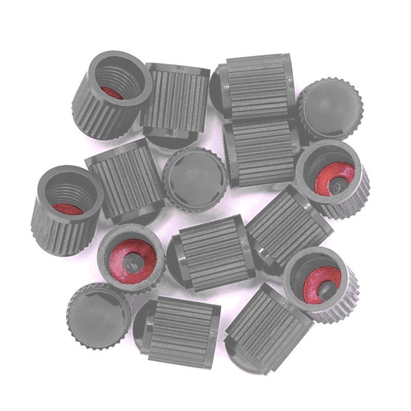 Bộ 100 Nắp Van Bánh Xe Chống Bụi Cho Xe Hơi Xe Máy