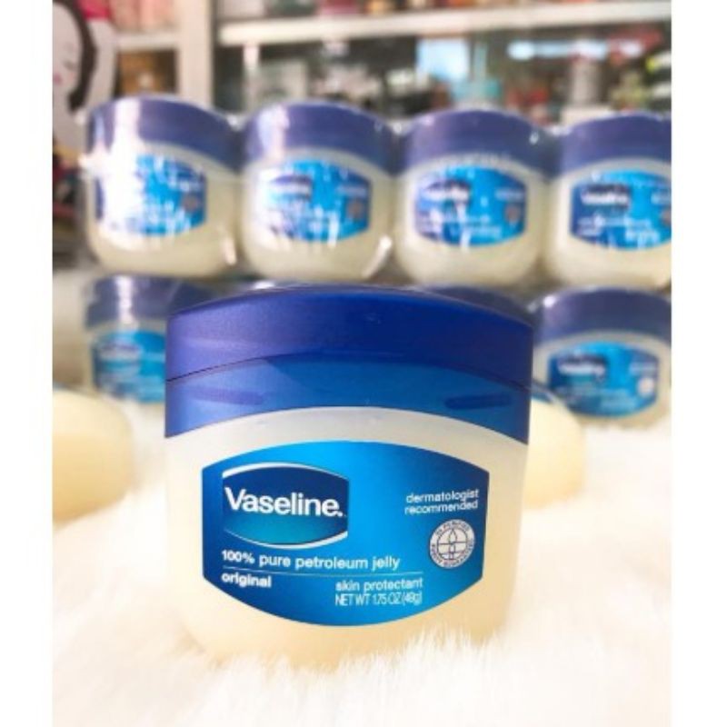 ✅ (HÀNG CHUẨN AUTHENTIC) Sáp Dưỡng Ẩm Vaseline 100% Pure Petroleum Jelly Original 49g