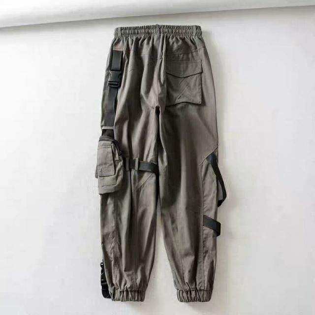 Quần jogger đai túi hộp unisex hip hop