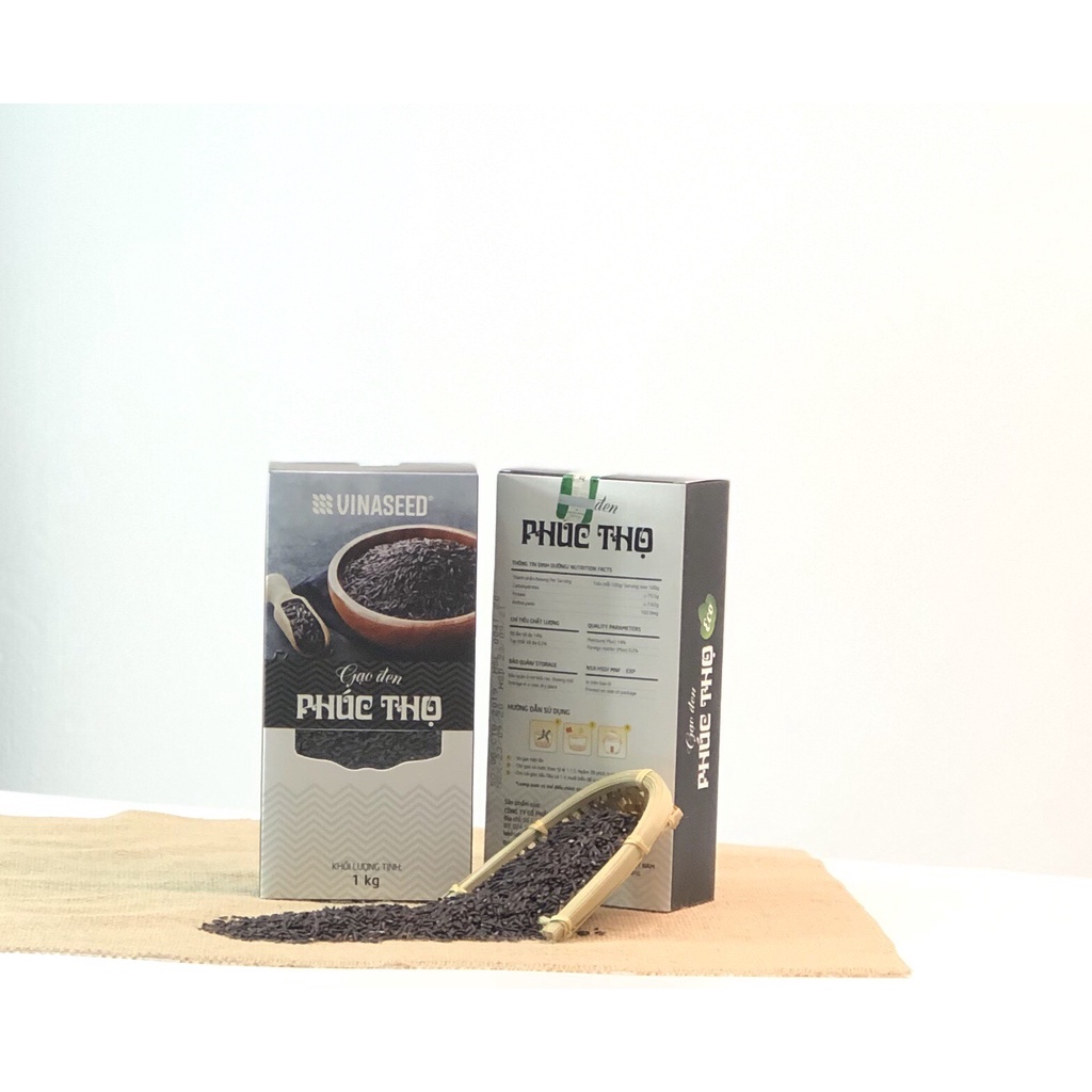 Gạo Lứt Đen Phúc Thọ Vinaseed Hút Chân Không 1Kg | BigBuy360 - bigbuy360.vn