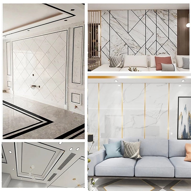 Cuộn 50m Băng Keo Dán Viền Gạch Sàn Chống Thấm Nước Chống Ẩm Mốc