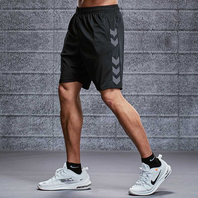 Quần short thể thao nhanh khô có túi thích hợp tập thể dục cho nam size M-5XL