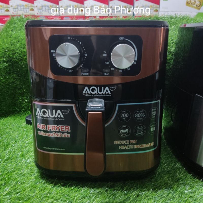 NỒI CHIÊN KHÔNG DẦU AQUA 9L - BẢO HÀNH CHÍNH HÃNG 12 THÁNG