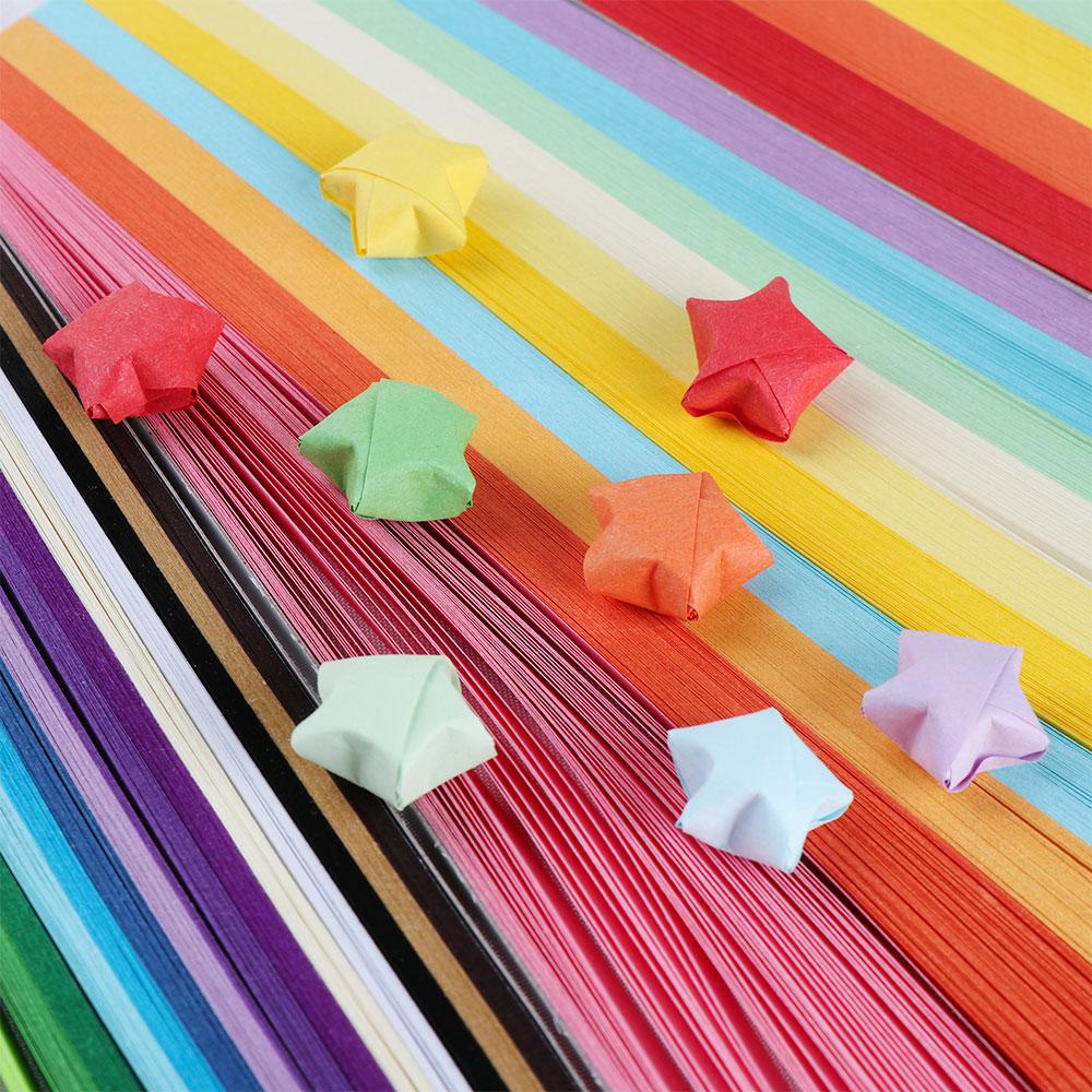 MAG Set 540 Dây Giấy Xếp Hình Origami Nhiều Màu Sắc