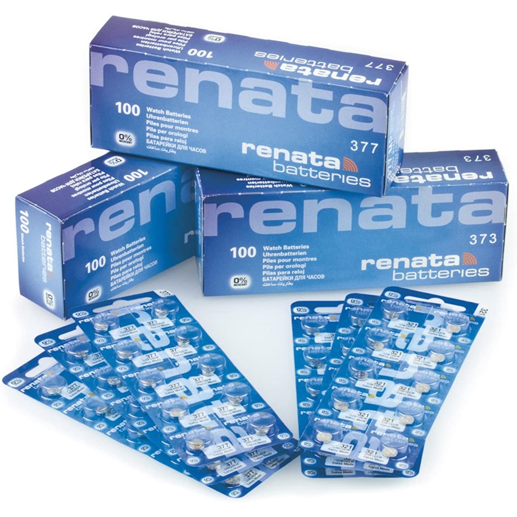 Pin đồng hồ Thụy Sỹ RENATA 317 / SR516SW oxide bạc Made in Swiss