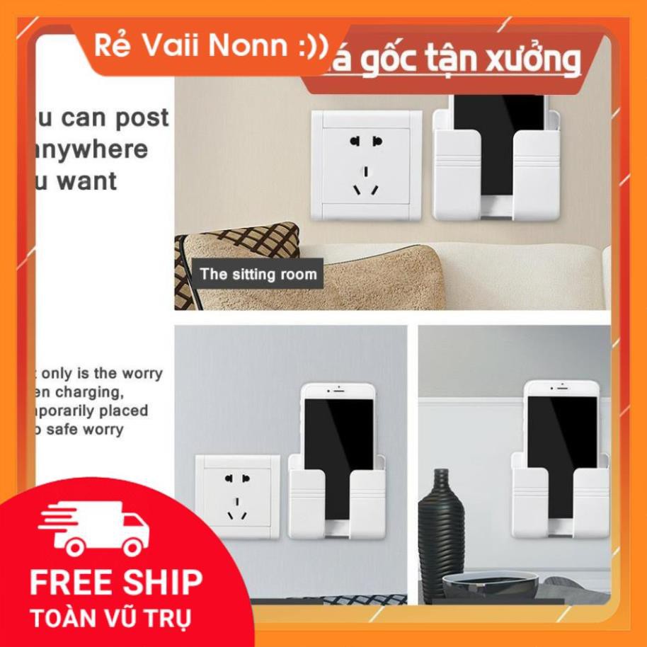 Giá Đỡ Điện Thoại Gắn Tường Tiện Lợi Mẫu Mới  [FREE SHIP]