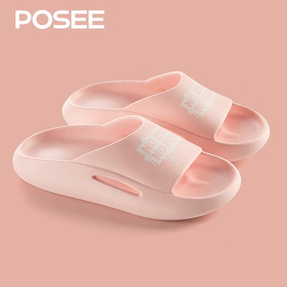 Dép Lê POSEE Đi Trong Phòng Tắm In Chữ Cho Nam Và Nữ