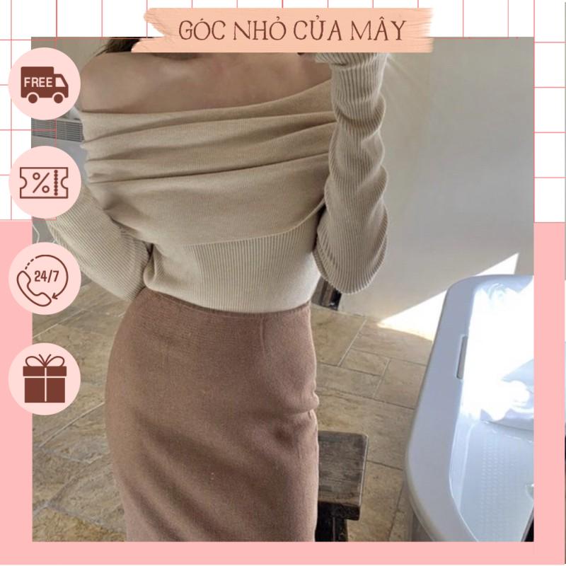 Áo len trễ vai sexy GNCM