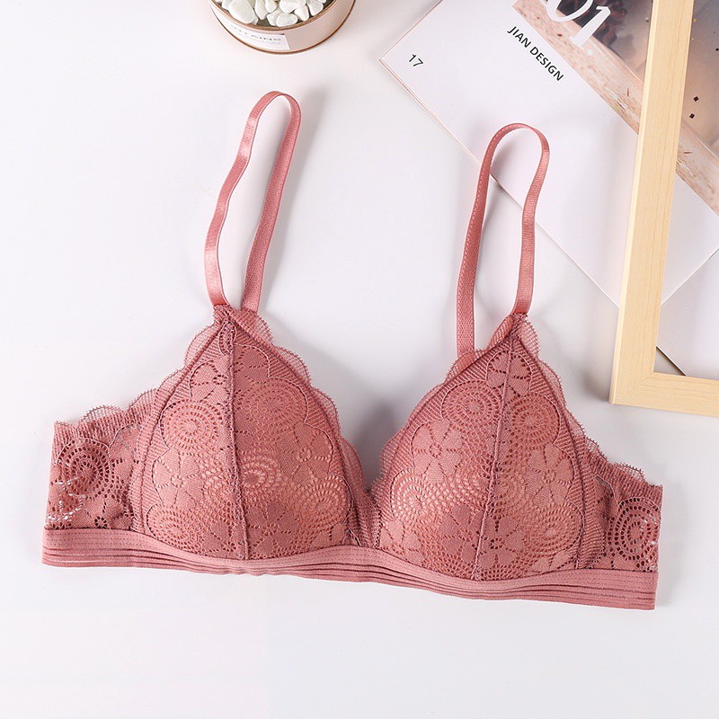 Áo Ngực Ren Có Đệm Mút Gợi Cảm Dành Cho Nữ