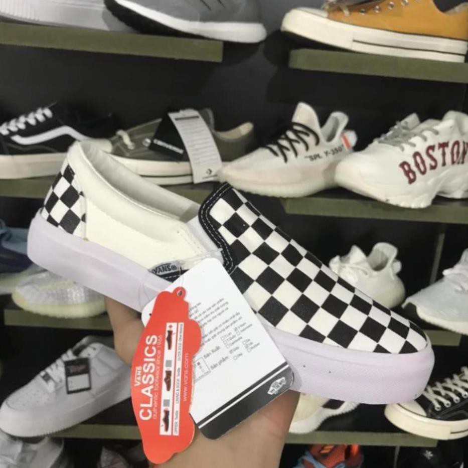 Giày thể thao sneaker lười caro VNXk HỖ TRỢ ĐỔI TRẢ TRONG 15 NGÀY ! .