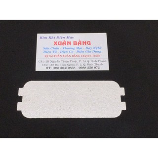 Tấm chắn lò vi sóng zin  12-4 x 4-5 cm