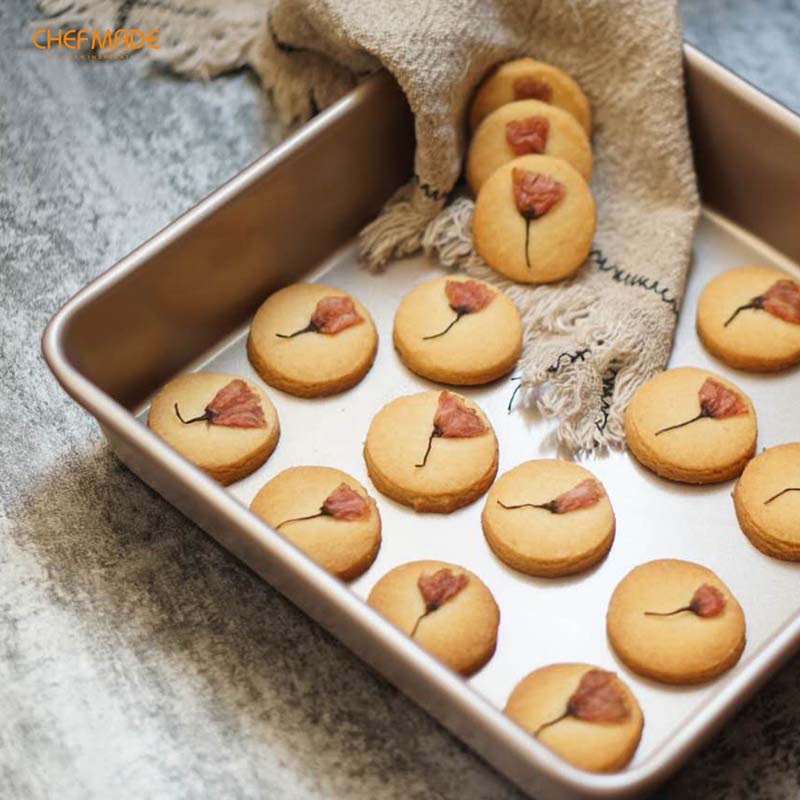 Khuôn vuông vàng CHEFMADE cao cấp WK9040