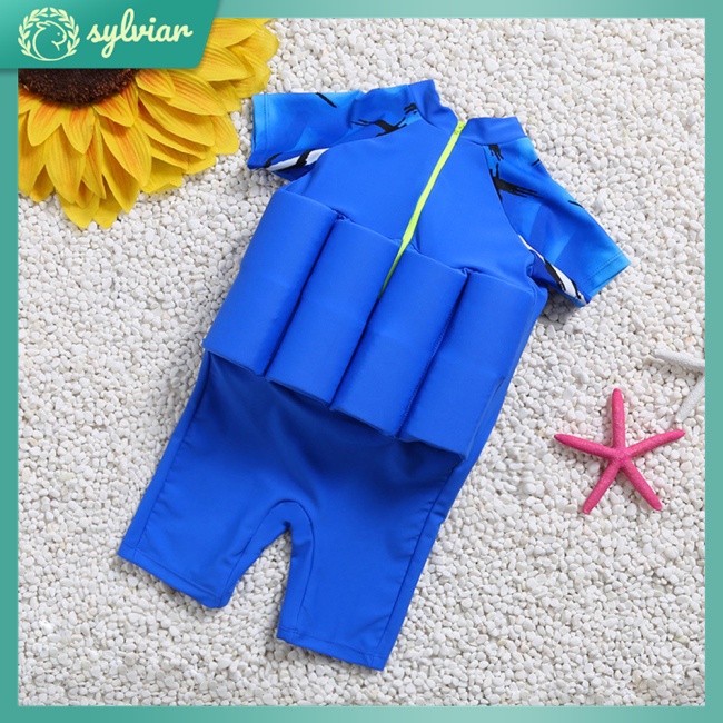 Áo Phao Bơi Liền Quần Dành Cho Bé Trai