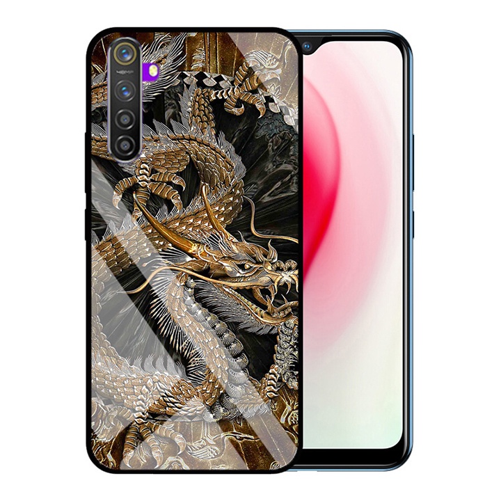 &quot;Ốp lưng Realme 6&quot; Mặt kính 3D sang trọng_Không Nhòe, Không Phai Hình ( Tim shop )