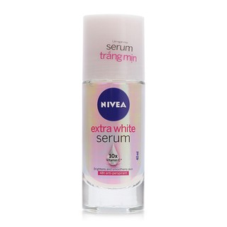 Lăn ngăn mùi serum trắng mịn NIVEA Extra White Serum 48h Anti-Perspirant Roll-On 20ml/40ml (Thái Lan)