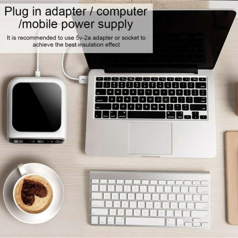 Đế Hâm Nóng Đồ Uống Bằng Điện Cổng USB Dùng Trong Mùa Đông