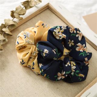 Dây Buộc Tóc Hoa Vải Chiffon Thời Trang