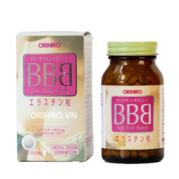 Viên uống nở ngực BBB Orihiro 300 viên